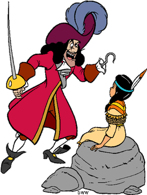Captain Hook And Tiger Lily (321x398)