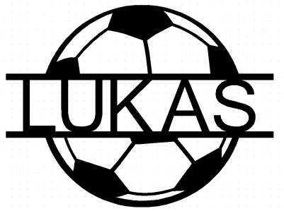 Soccer Ball - Fussball Vorlage Zum Ausdrucken (400x400)