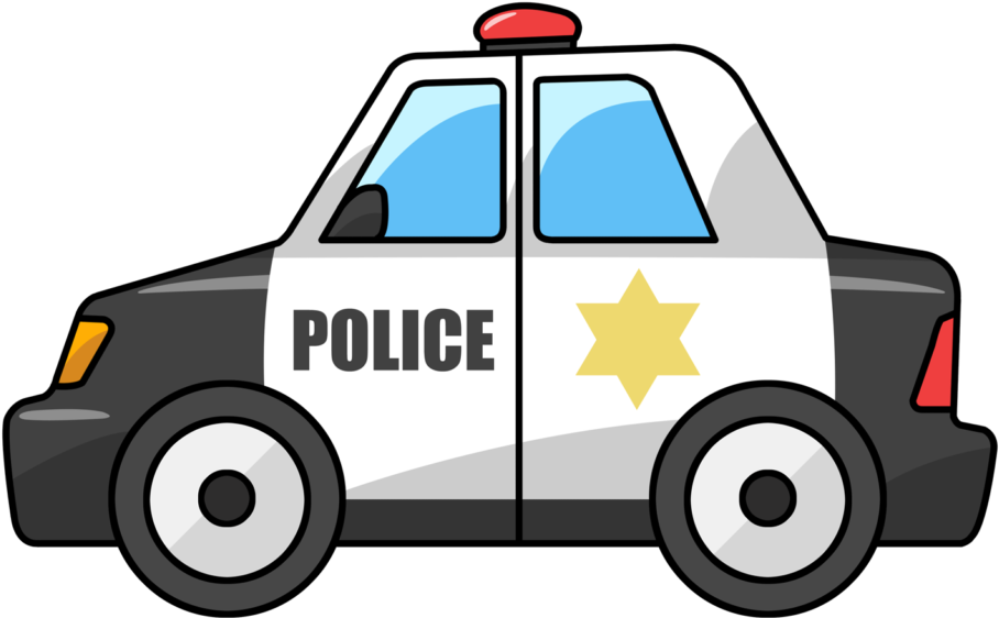 Police Clipart Transparent - Police Car Clipart (1024x768)