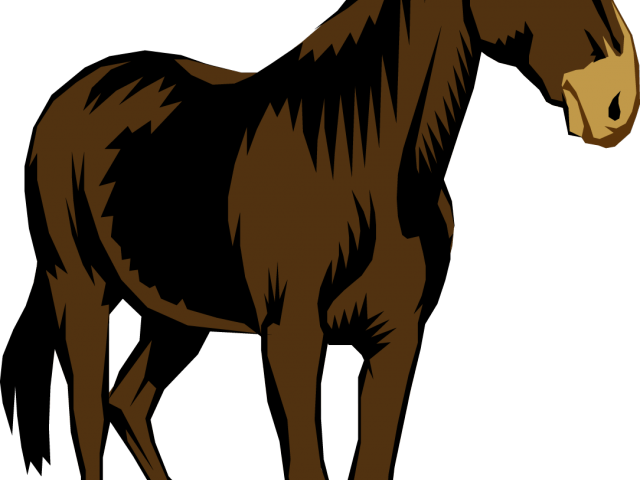 Mule Clipart Brown - Clip Art (640x480)