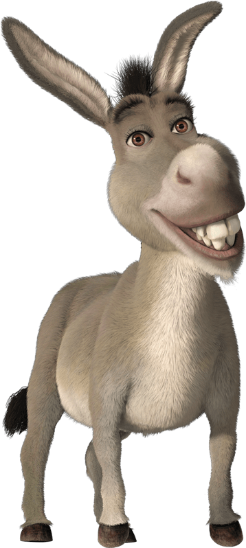 Donkey Shrek Png (469x932)