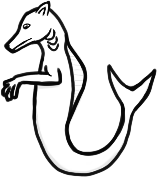 Free Sea Dog Lineart By Ara Adopts - Line Art (1280x718)