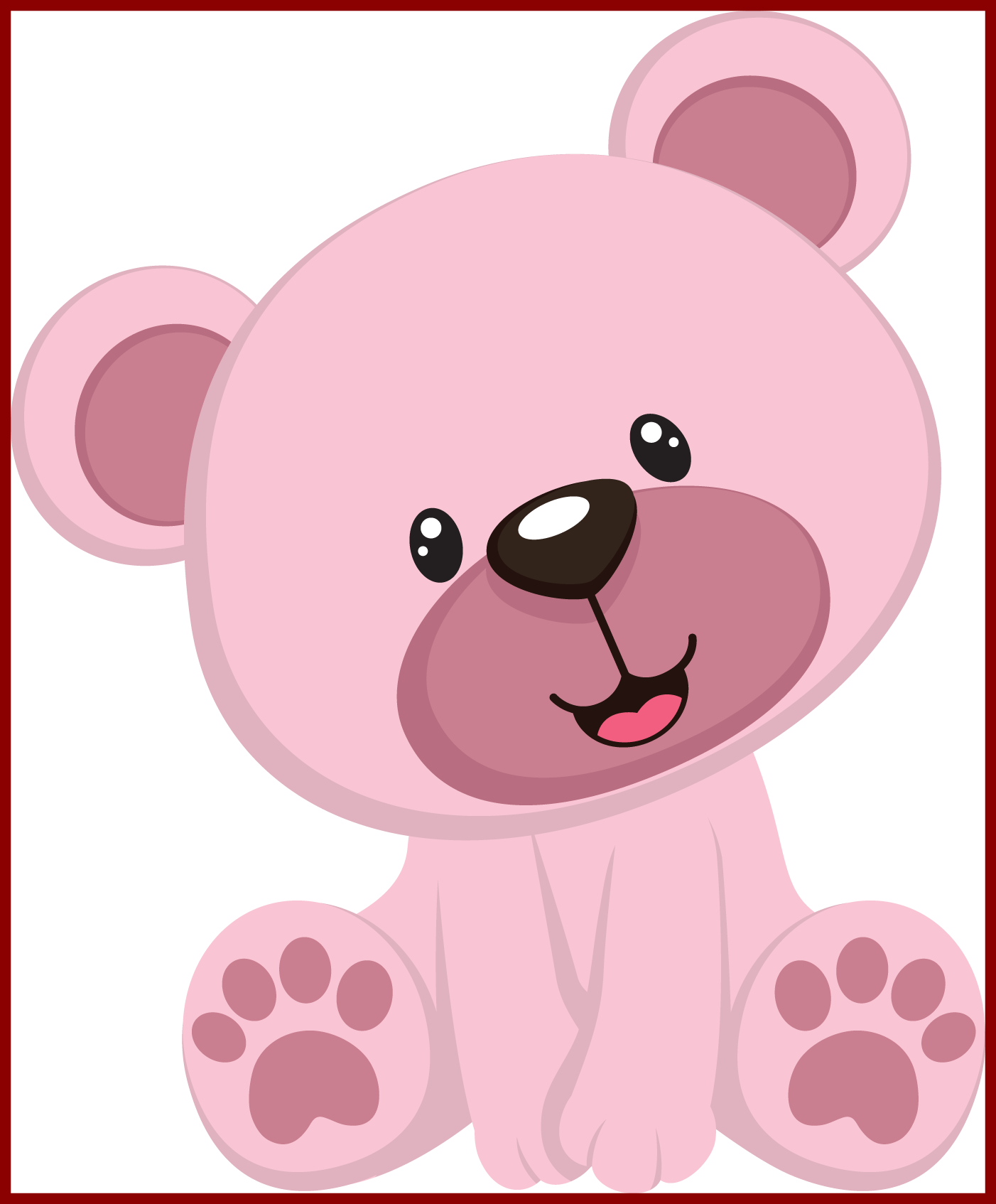 Marvelous Photo By Flavoli Minus Aplike Teddy Bear - Dibujo De Ositos Bebes (1402x1694)