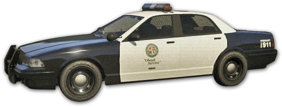 8uvksui - Police Car Transparent Background (572x244)