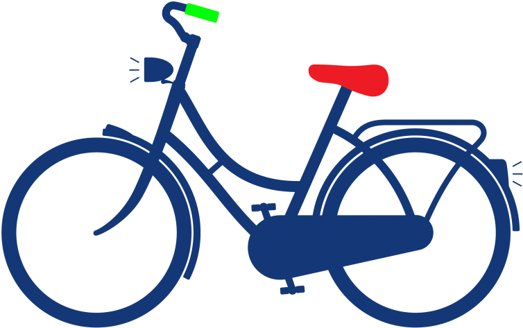 Premium - Cyclist Silhouette Transparent Background (768x489)