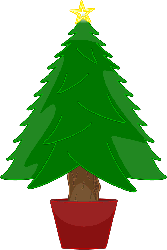 Tree - Christmas Tree Clip Art (643x963)