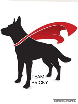 Bricky Puppy Fan Lounge - German Shepherd (352x352)