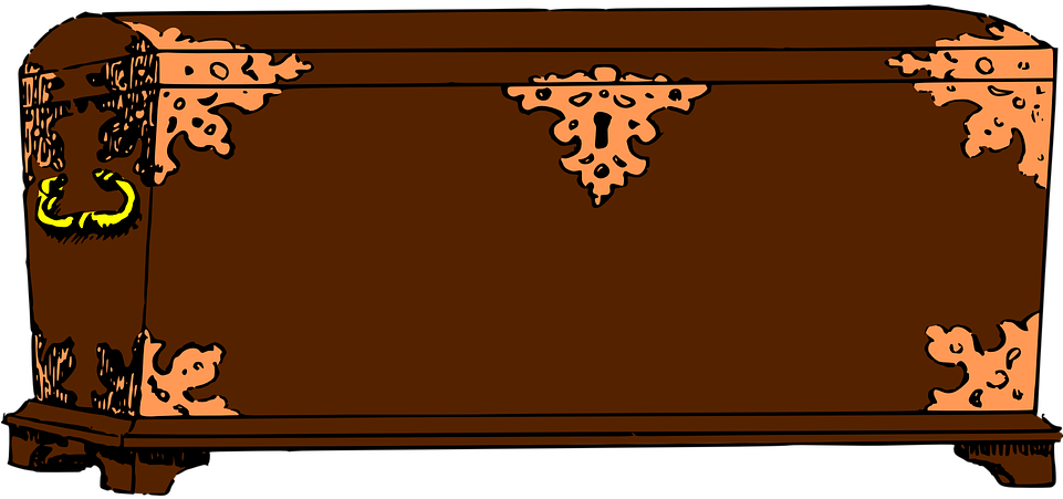 Chest Clipart Wood Box - Clipart Chest (960x480)