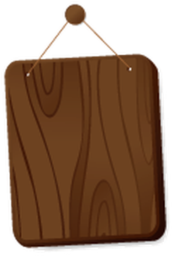 Wooden Boards On A Cord - Wood Board On A Cord Clipart Png (368x399)