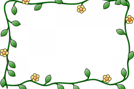 Pin Reading Border Clipart - Free Clip Art Borders (450x300)