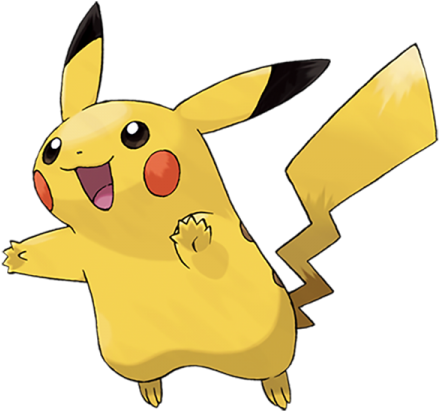 Lightening Clipart Pokemon - Ken Sugimori Pikachu (480x480)