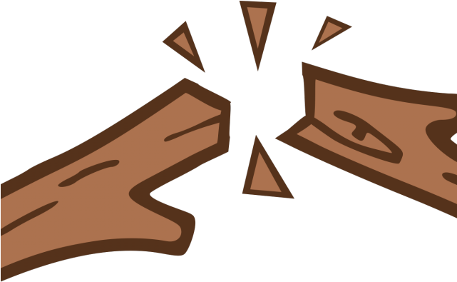 Wood Clipart Wood Branch - Broken Stick (640x480)