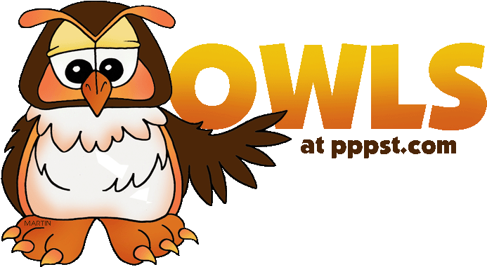 Owls Illustration - Owl Powerpoint (709x394)