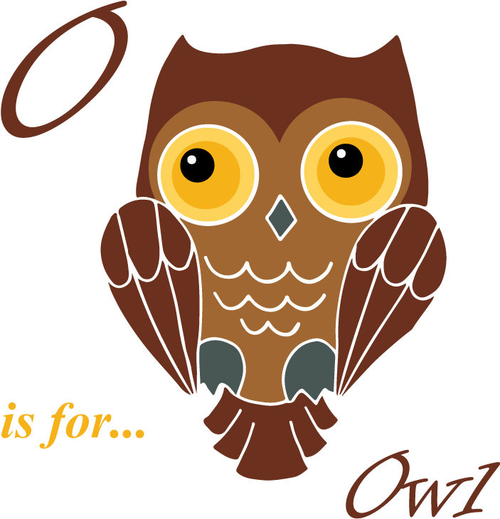 O Is For - Owl (774x781)
