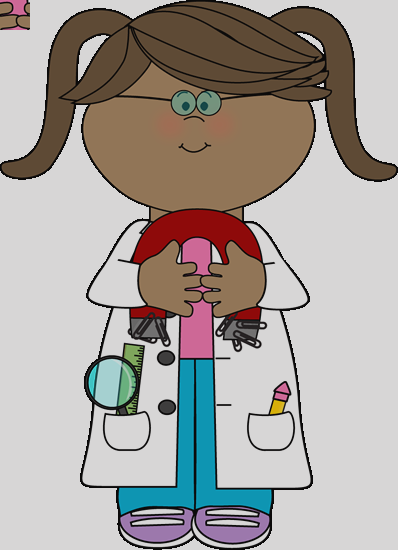 Science Clip Art Kid Scientist Clipart - Kid Scientist Clipart (398x550)