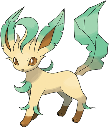 When You See Leafeon Asleep In A Patch Of Sunshine, - Pokemon Eevee Evolution Leafeon (475x475)