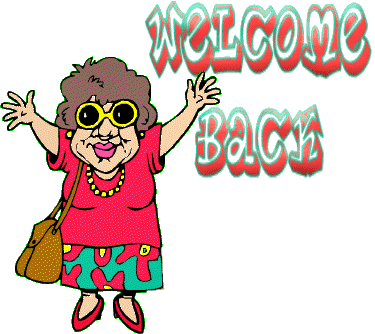 Welcome Back Graphics Clipart - So Good To Have You Back (375x334)