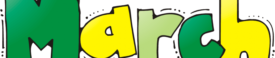 March 2018 Clip Art (940x198)