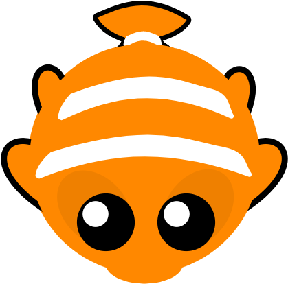 Artisticclownfish - Mope Io Clown Fish (500x500)