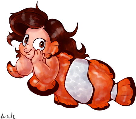 Clown Fish Clipart - Clownfish (500x441)