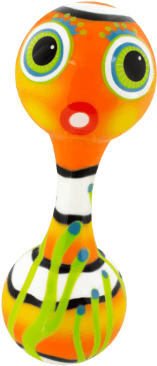Hochet Maracas Clown Fish - Hochet Maracas Chica Chica Pylones (535x587)