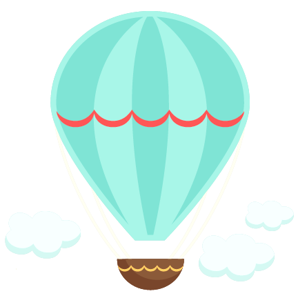 Vintage Hot Air Balloon Svg Cutting File For Oking - Infant (432x432)