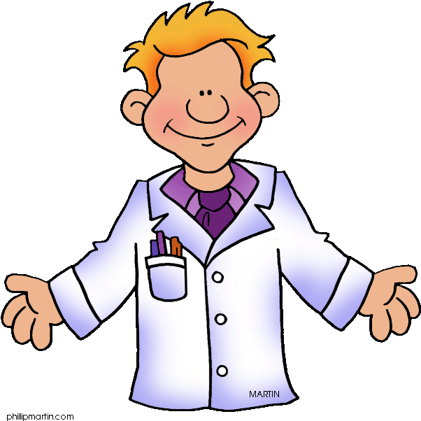 Science Teacher Clipart Free Clipart Images - Free Clip Art Scientist (638x648)