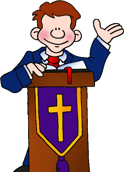 Pastor Clip Art Free - Pastor Clipart (446x598)