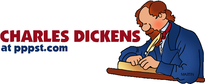 Charles Dickens - Charles Dickens Clip Art (709x307)