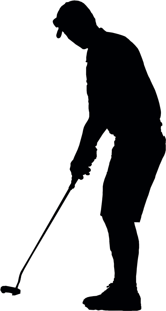 Golf Silhouette Png (768x1152)