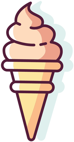 Cartoon Ice Cream - Ice Cream Png Vector (512x512)