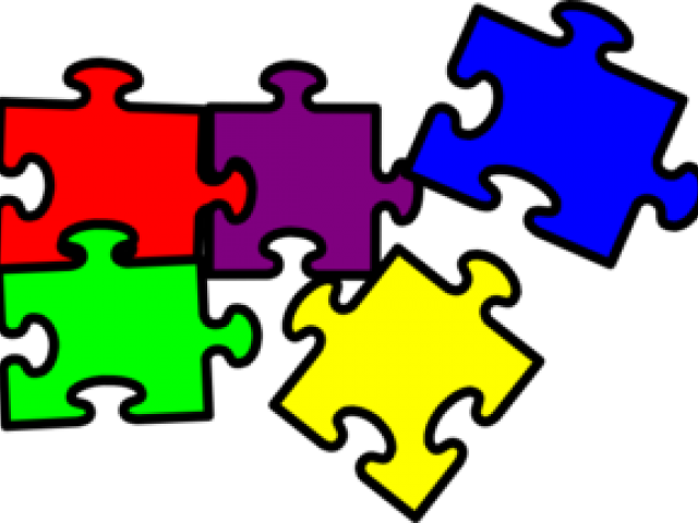 Puzzle Clipart Exceptional Child - Puzzle Pieces Clip Art (640x480)