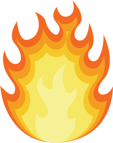Cartoon Fire Png - Fuego Dibujo Png (512x512)