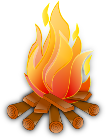 Campfire Icons - Fire Clipart (426x591)