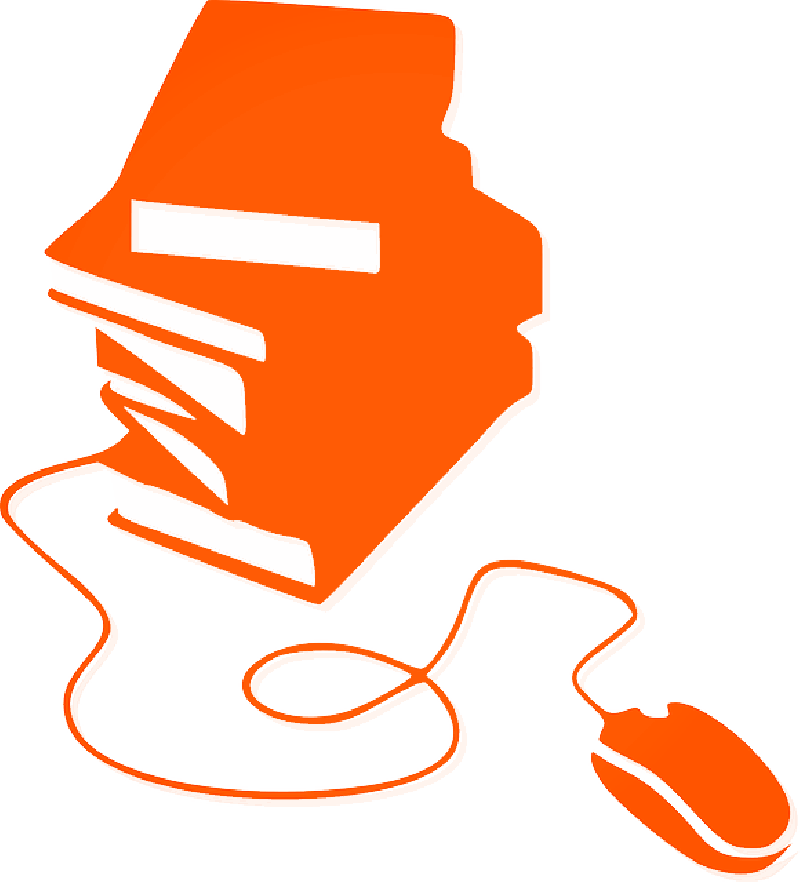Books, Mouse, Browsing, Knowledge, Orange, Abstract - Book Lovers' Miscellany By Claire Cock-starkey (800x882)