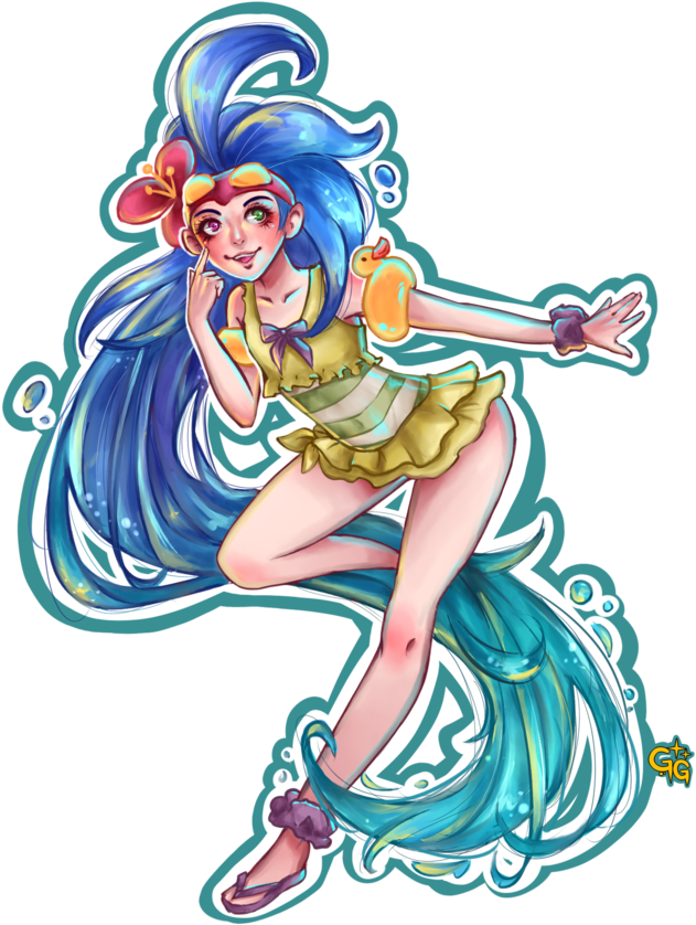 Zoe Pool Party By Almagkrueger - Pool Party Zoe (894x894)