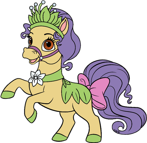 Palace Pets Clip Art Image - Coloring Pages Palace Pets Bayou (500x484)