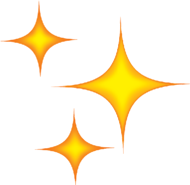 Yellow Star Transparent Background Наклейка Драго Png - Emoji Tumblr Png (480x470)