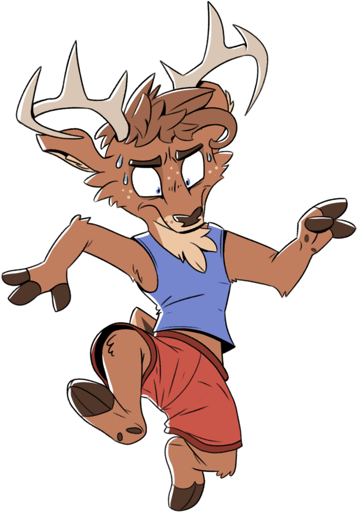 Speed Deer By Piemationsart - Digital Media (773x1032)