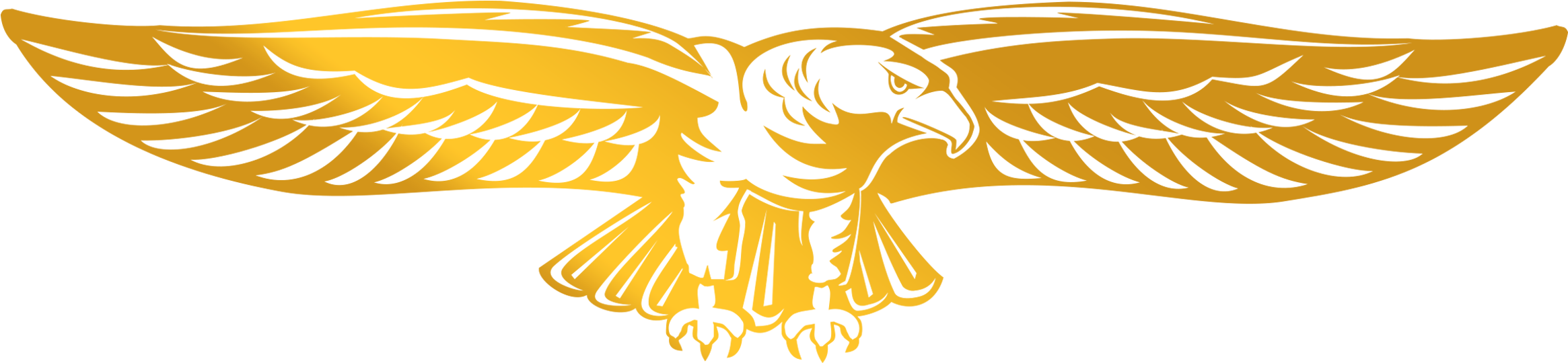 Euclidean Vector Eagle - Vector Graphics (2384x722)