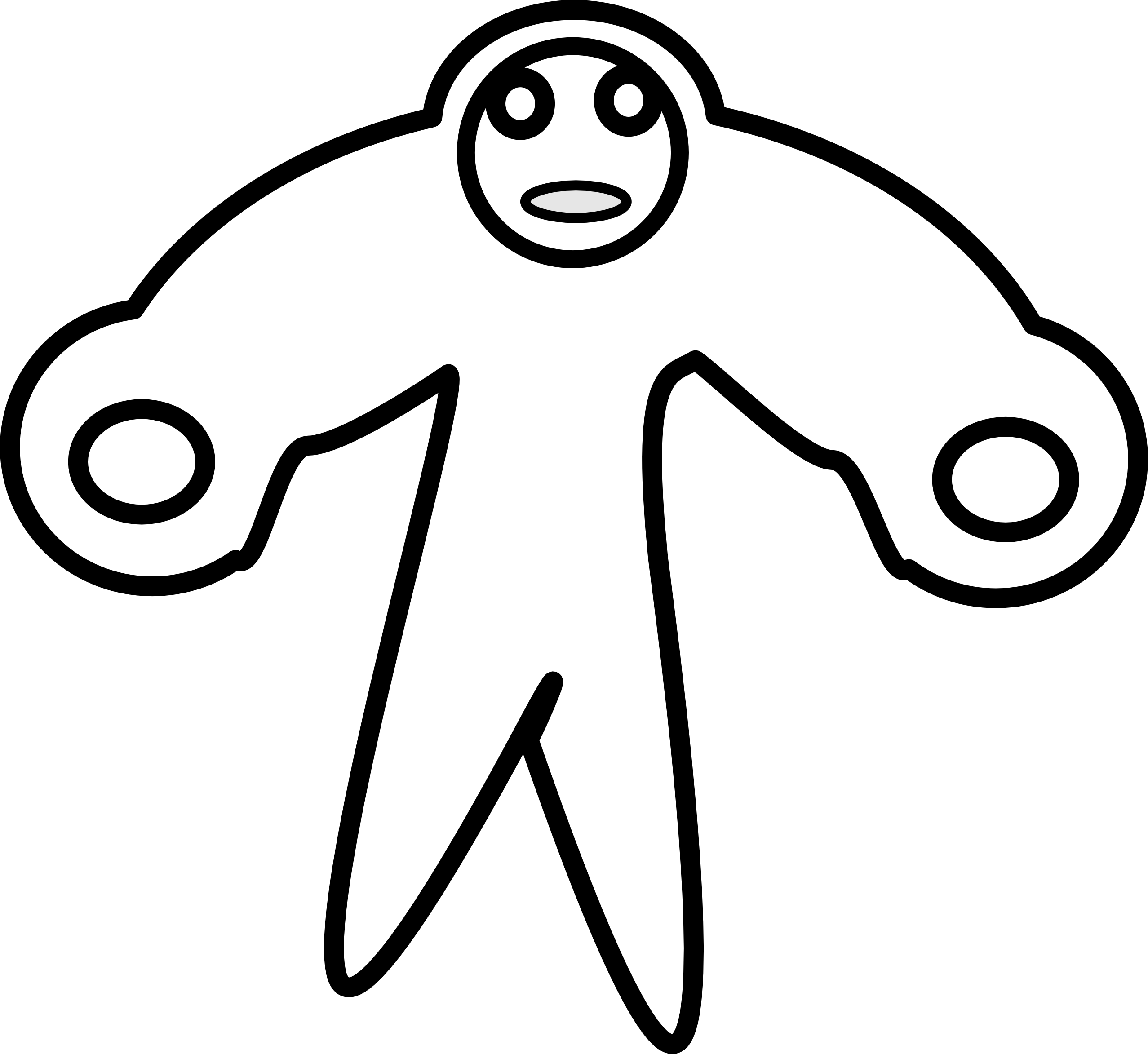 Adobe Clipart - Line Art (2555x2346)