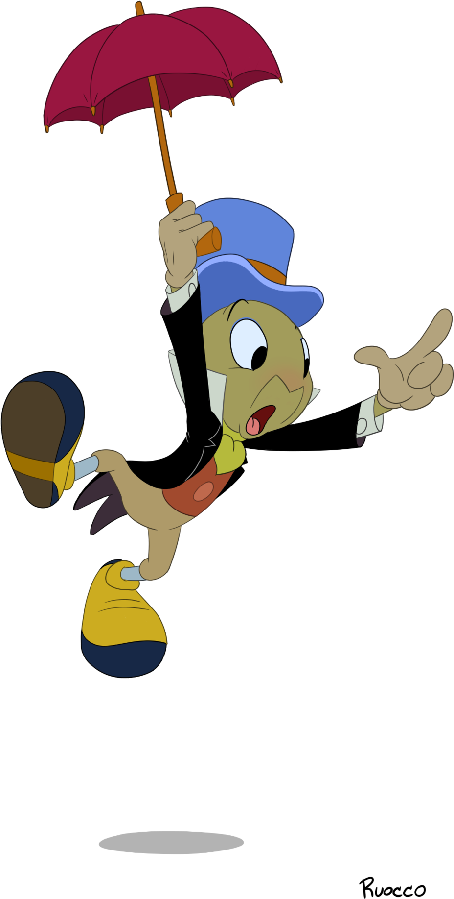 Jiminy Cricket Png Clipart Png Mart - Jiminy Cricket Png (1094x1920)