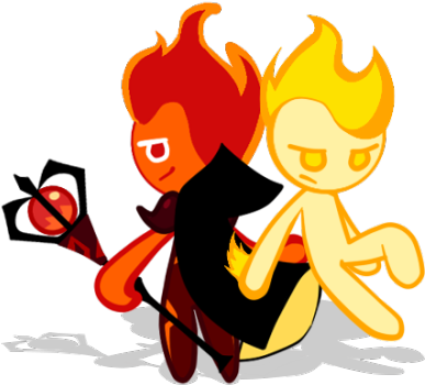 Fire Spirit Cookie - Cookie Run Fire Spirit (500x455)