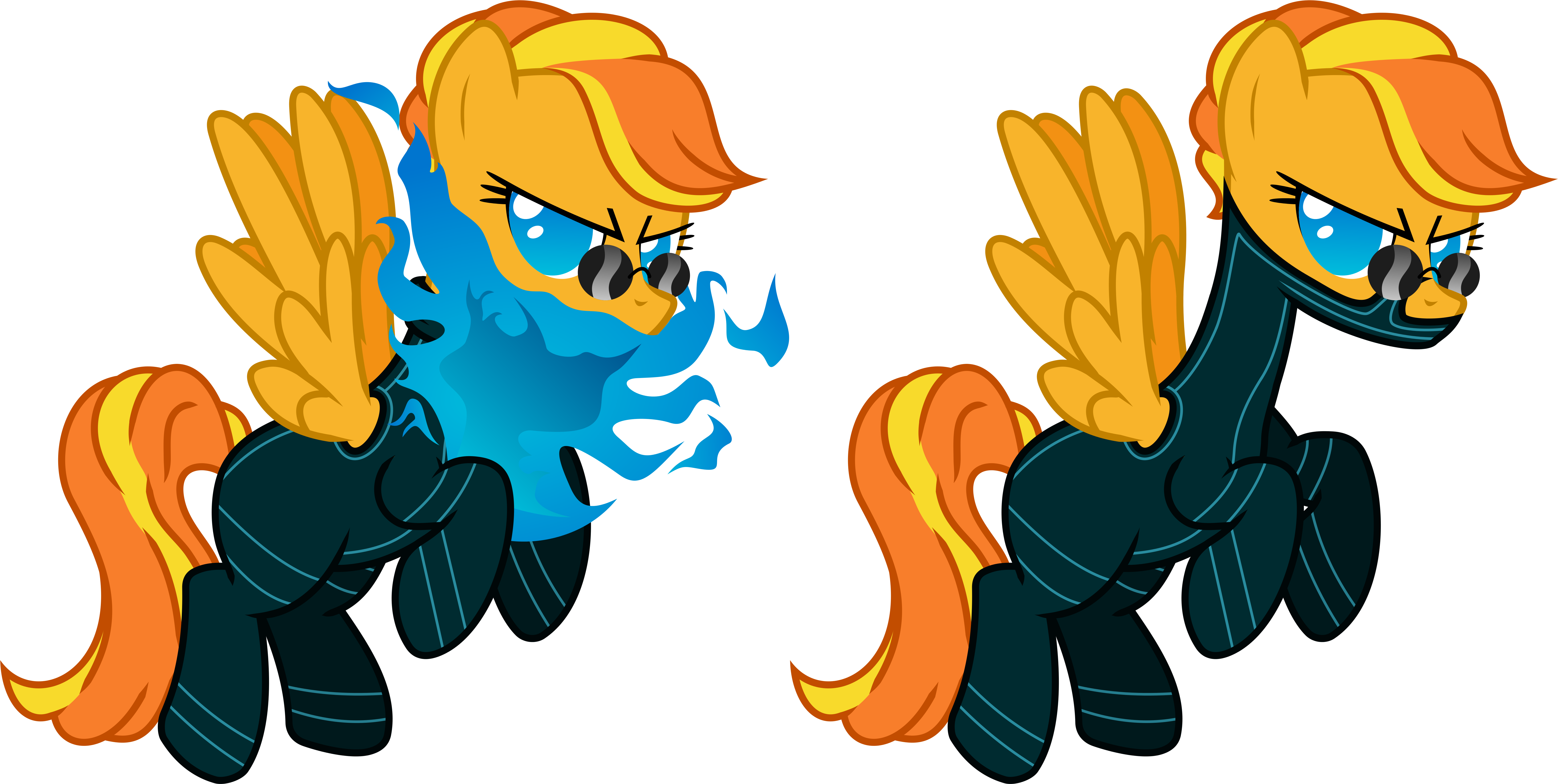 Absurd Res, Artist - Rainbow Dash Flying (6673x3384)