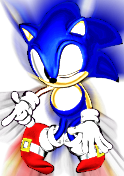 Rendering ~ Sonic Heroes Blast By Genesis-sonic - Sonic 3d Blast Render (435x617)