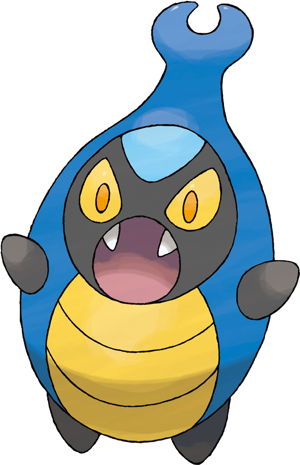 The Clamping Pokémon - Pokemon Karrablast (1200x1200)