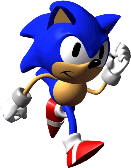 Sonic 3d Blast - Sonic 3d Blast Sonic (480x592)