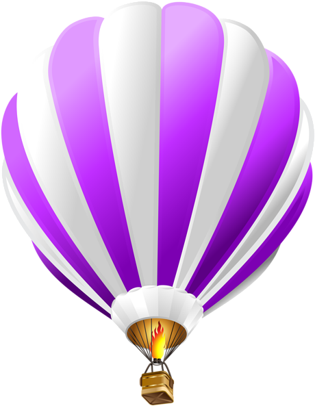Air Balloon Clipart - Hot Air Balloon Pink (465x600)