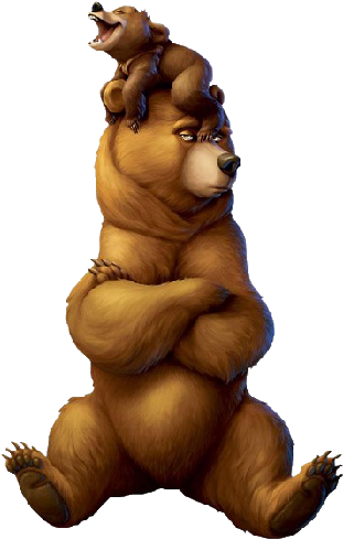 Four Brown Baby Bears - Brother Bear Cell Phone (500x500)
