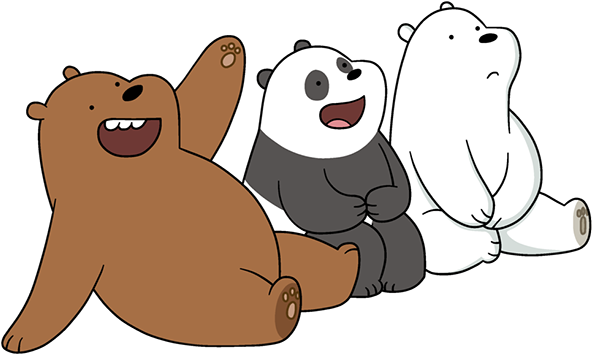 Partners - We Bare Bears Vector (613x375)